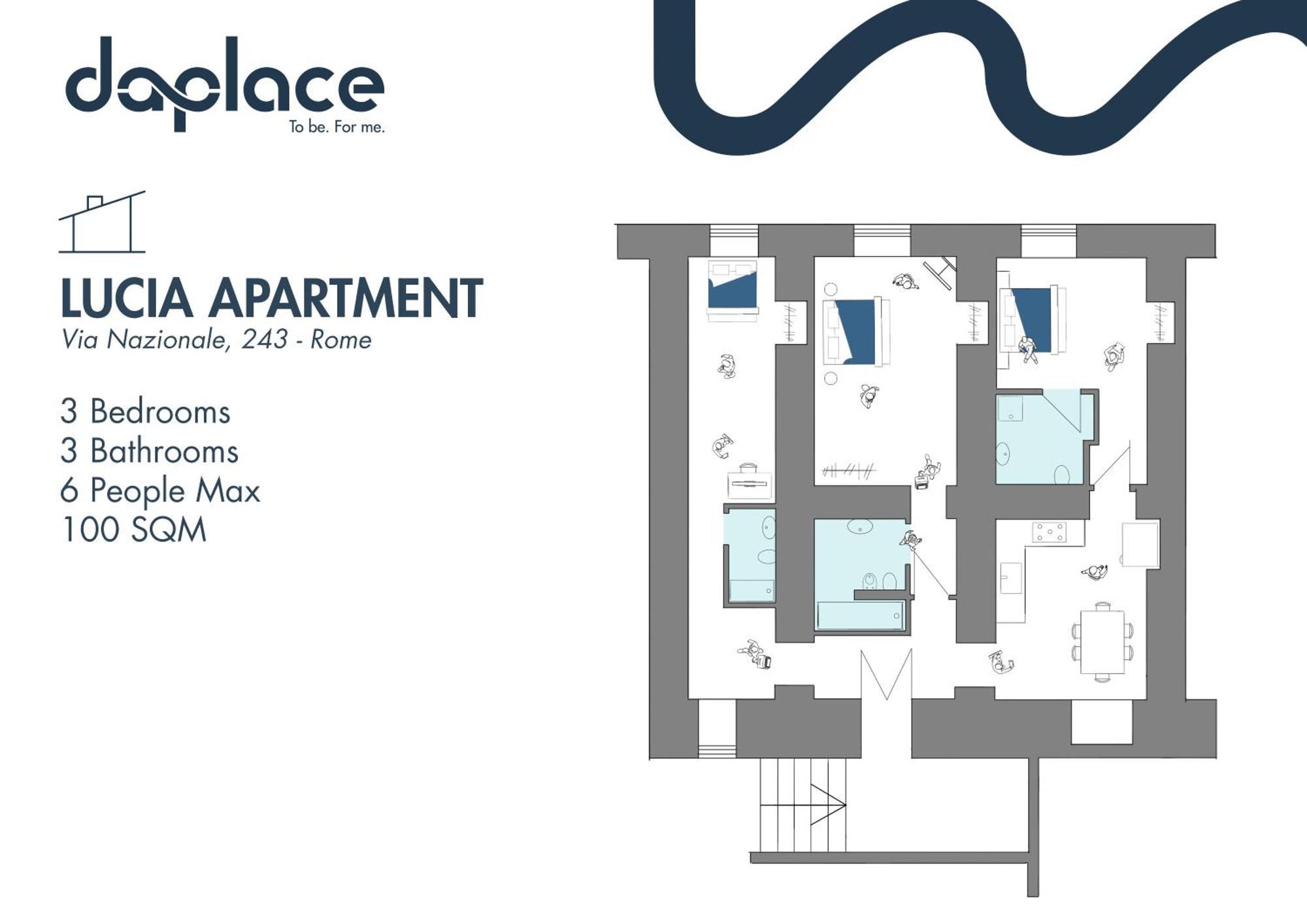 Daplace - Lucia Apartment Róma Kültér fotó